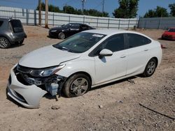 Chevrolet salvage cars for sale: 2018 Chevrolet Cruze LS