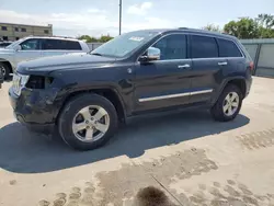 Jeep salvage cars for sale: 2013 Jeep Grand Cherokee Overland