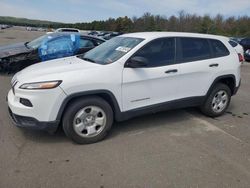 Jeep salvage cars for sale: 2017 Jeep Cherokee Sport