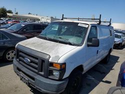 Salvage trucks for sale at Martinez, CA auction: 2008 Ford Econoline E150 Van