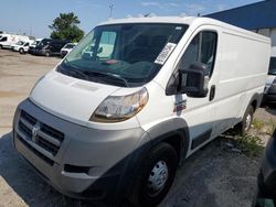 Salvage trucks for sale at Woodhaven, MI auction: 2015 Dodge RAM Promaster 1500 1500 Standard