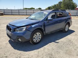 Salvage cars for sale at Sacramento, CA auction: 2019 Subaru Outback 2.5I Premium