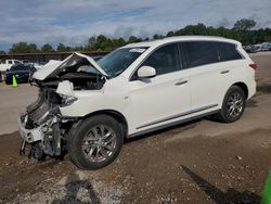 Salvage cars for sale at Florence, MS auction: 2015 Infiniti QX60