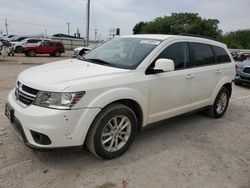 Salvage cars for sale at auction: 2014 Dodge Journey SXT