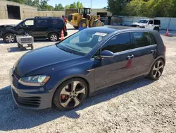 Salvage cars for sale from Copart Knightdale, NC: 2017 Volkswagen GTI S/SE