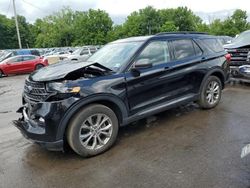 Ford salvage cars for sale: 2022 Ford Explorer XLT