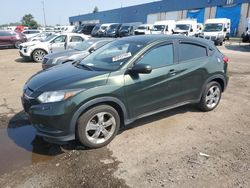 Salvage cars for sale at Woodhaven, MI auction: 2017 Honda HR-V EX