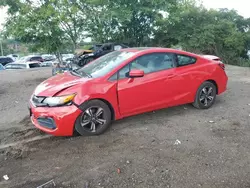 Salvage cars for sale from Copart Baltimore, MD: 2015 Honda Civic EX