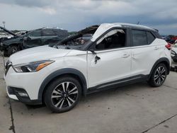 Salvage cars for sale at Grand Prairie, TX auction: 2019 Nissan Kicks S