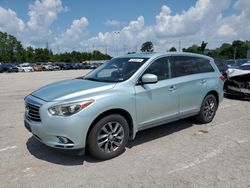 Salvage cars for sale at Bridgeton, MO auction: 2014 Infiniti QX60