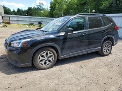 Salvage cars for sale from Copart Lyman, ME: 2019 Subaru Forester Premium