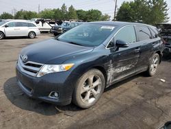 Salvage cars for sale at Denver, CO auction: 2015 Toyota Venza LE