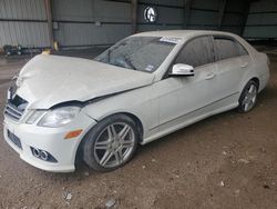 Salvage cars for sale at Houston, TX auction: 2010 Mercedes-Benz E 350