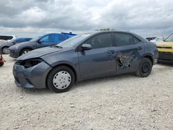 Salvage cars for sale at Temple, TX auction: 2015 Toyota Corolla L