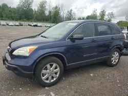 Salvage cars for sale at Leroy, NY auction: 2008 Honda CR-V EX