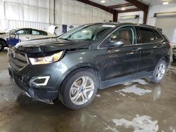 Salvage cars for sale from Copart Avon, MN: 2015 Ford Edge Titanium