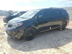 Salvage cars for sale at auction: 2020 Toyota Sienna SE