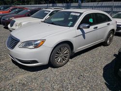 Chrysler salvage cars for sale: 2012 Chrysler 200 Limited