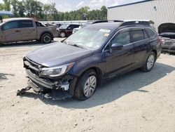 Salvage cars for sale at Spartanburg, SC auction: 2018 Subaru Outback 2.5I Premium