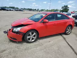 Salvage cars for sale at Woodhaven, MI auction: 2014 Chevrolet Cruze LT