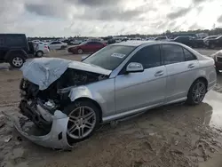 Salvage cars for sale at Houston, TX auction: 2009 Mercedes-Benz C 350