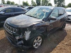 Jeep salvage cars for sale: 2018 Jeep Compass Latitude