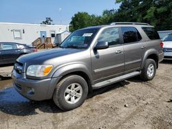 Salvage cars for sale from Copart Lyman, ME: 2005 Toyota Sequoia SR5