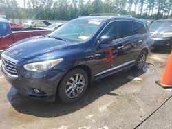 Salvage cars for sale at Harleyville, SC auction: 2015 Infiniti QX60