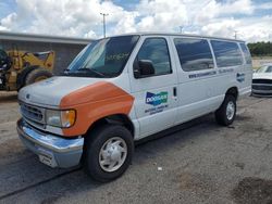 Salvage cars for sale at Gainesville, GA auction: 1999 Ford Econoline E350 Super Duty Wagon