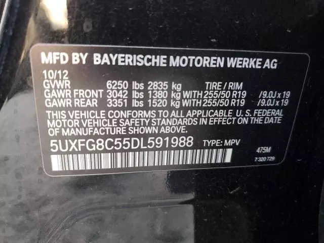 2013 BMW X6 XDRIVE50I