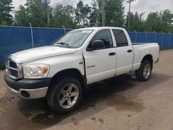 Salvage trucks for sale at Moncton, NB auction: 2008 Dodge RAM 1500 ST