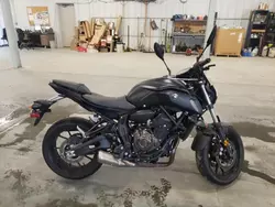 Salvage motorcycles for sale at Avon, MN auction: 2020 Yamaha MT07