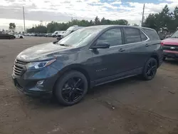 Salvage cars for sale at Denver, CO auction: 2021 Chevrolet Equinox LT