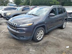 Salvage cars for sale from Copart Eight Mile, AL: 2017 Jeep Cherokee Latitude