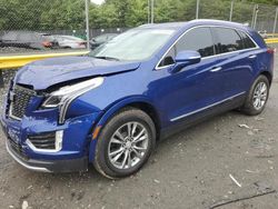 Salvage cars for sale at Waldorf, MD auction: 2023 Cadillac XT5 Premium Luxury