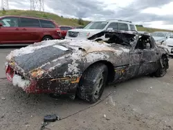 Salvage cars for sale at Littleton, CO auction: 1990 Chevrolet Corvette ZR-1