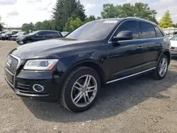 Salvage cars for sale at Finksburg, MD auction: 2016 Audi Q5 Premium Plus