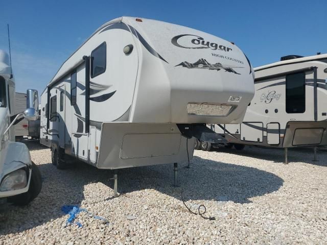 2012 Cougar Travel Trailer