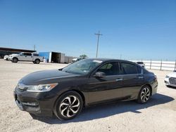 Salvage cars for sale at Andrews, TX auction: 2017 Honda Accord EX