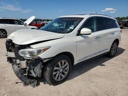 Salvage cars for sale from Copart Houston, TX: 2015 Infiniti QX60