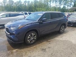 Vehiculos salvage en venta de Copart Harleyville, SC: 2021 Toyota Highlander XLE