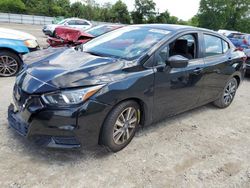 Salvage cars for sale at Hampton, VA auction: 2021 Nissan Versa SV