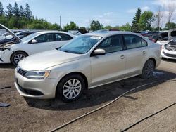 Salvage cars for sale at Bowmanville, ON auction: 2013 Volkswagen Jetta SE