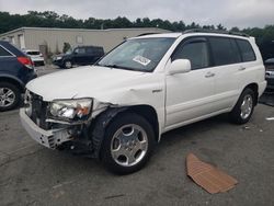 Salvage cars for sale at Exeter, RI auction: 2006 Toyota Highlander Limited