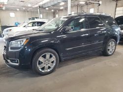 Salvage cars for sale at Blaine, MN auction: 2015 GMC Acadia Denali