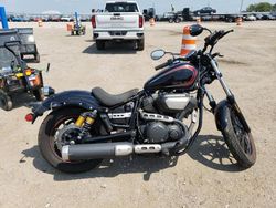 Salvage motorcycles for sale at Greenwood, NE auction: 2015 Yamaha XVS950 CU