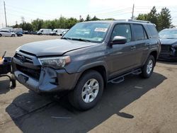 Salvage cars for sale at Denver, CO auction: 2022 Toyota 4runner SR5/SR5 Premium