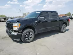 Salvage cars for sale at Anthony, TX auction: 2021 Ford F150 Supercrew