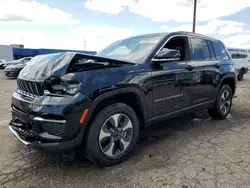 Salvage Cars with No Bids Yet For Sale at auction: 2024 Jeep Grand Cherokee Limited 4XE