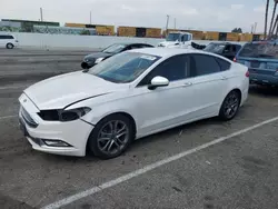 Ford salvage cars for sale: 2017 Ford Fusion SE